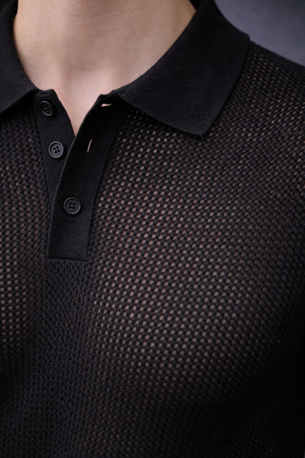 Kişilər üçün polo 5627, qara, trikotaj, ölçü 2XL — Mallar, Bakı (2)
