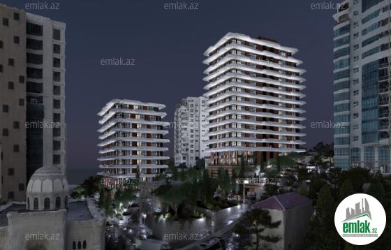 Satılır 3 otaqlı 161.5 m² yeni tikili Yasamal r — Mənzil (7)