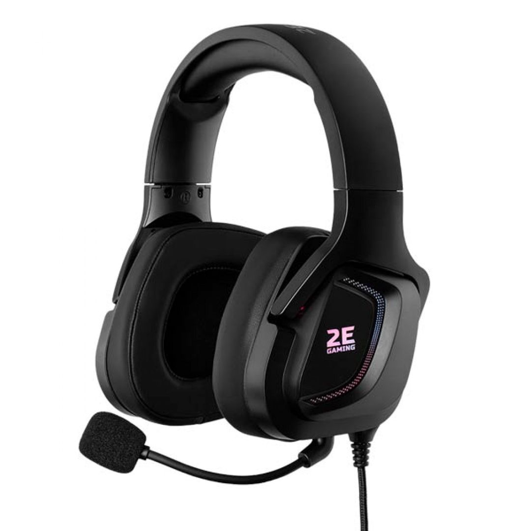 2E HG340 7.1 Gaming Headset Black 2E-HG340BK-7.1 — Kompüterlər və noutbuklar, Bakı (2)