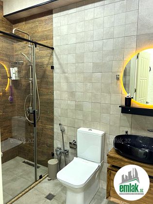 Satılır 2 otaqlı 80 m² yeni tikili Xətai r — Mənzil (9)