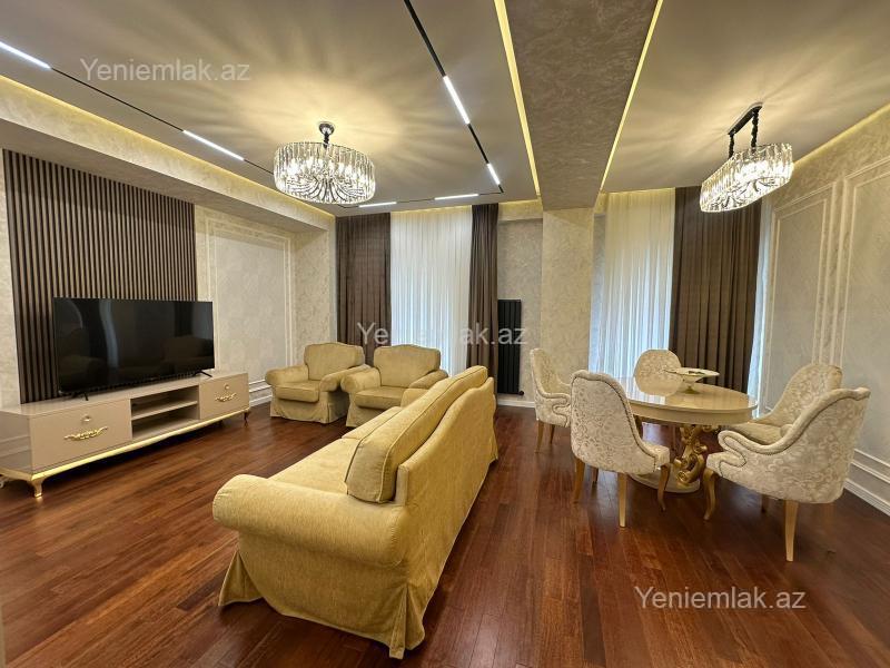 Kirayə 5 otaqlı Bina evi menzil (Yeni tikili), 220 m², Xətai rayonu — Mənzil, Bakı (3)