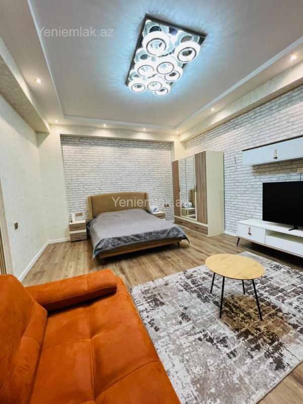 Kirayə 1 otaqlı Bina evi menzil (Yeni tikili), 56 m², Xətai rayonu — Mənzil, Bakı (2)