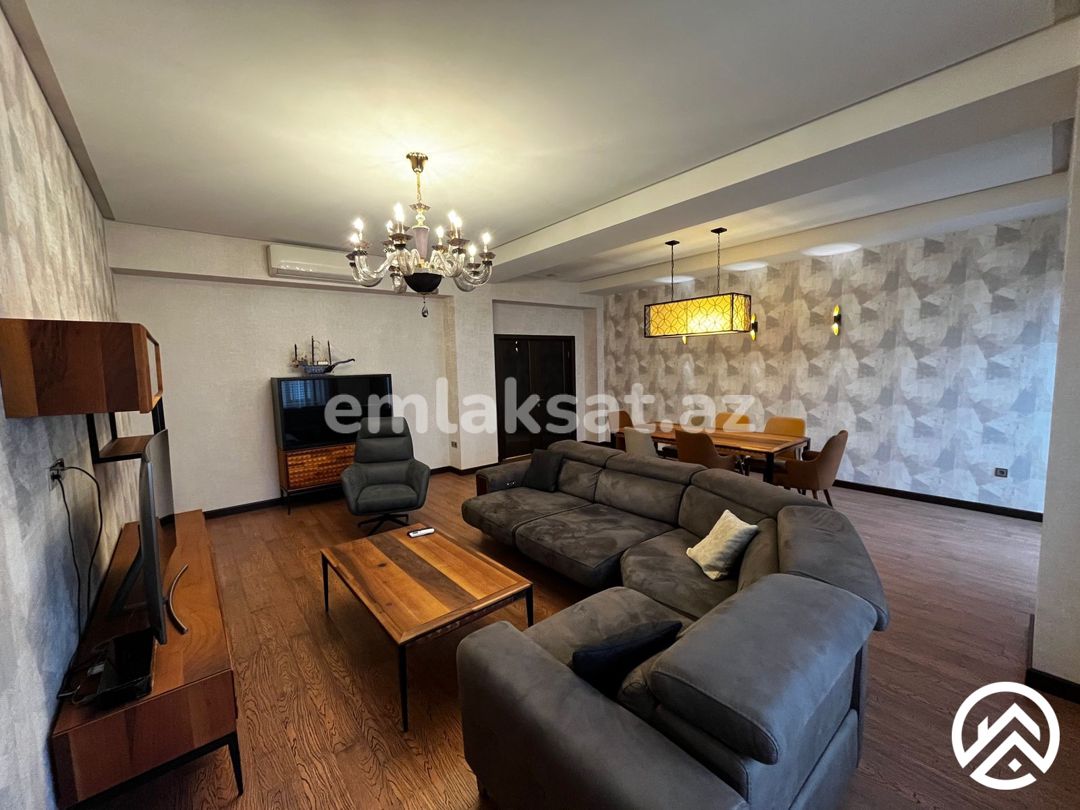 Kirayə (aylıq) 2 otaq yeni tikili 158 m², Ağ şəhər — Mənzil, Bakı (2)
