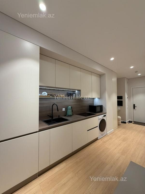 Kirayə 1 otaqlı Bina evi menzil (Yeni tikili), 47 m², Sabunçu rayonu — Mənzil, Bakı (9)