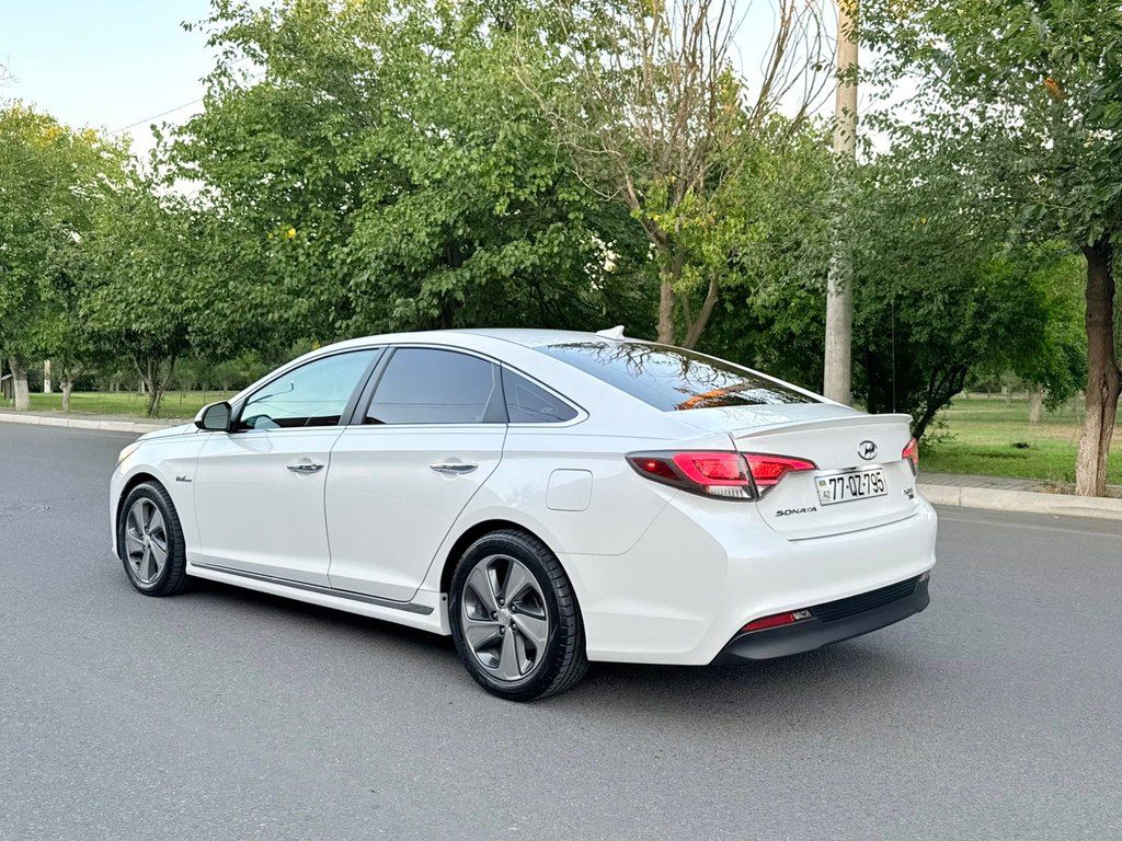 Hyundai Sonata, 2.0 L, 1.4 kWh, 2016 il, 176 000 km 77-QZ-795 — Avtomobillər, Şəmkir (6)