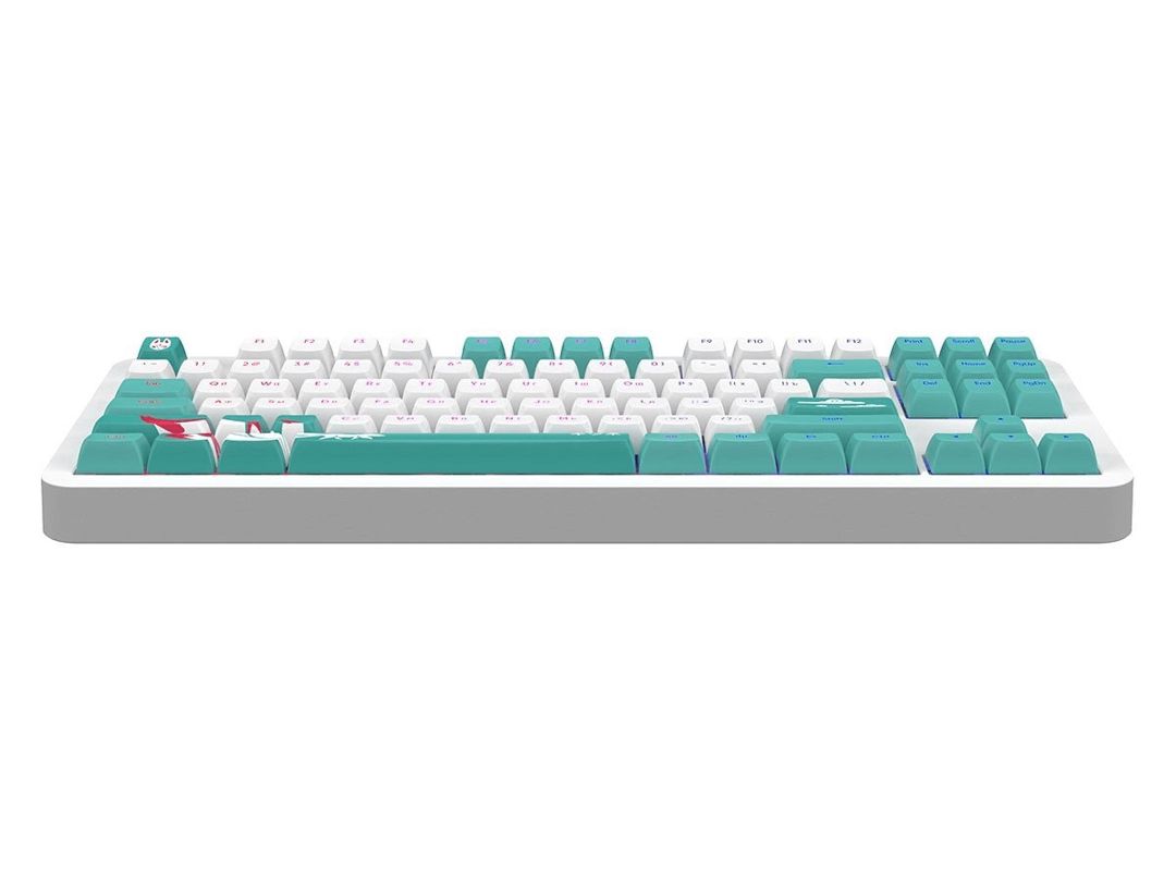 Klaviatura - Wired keyboard Red Square Alumix TKL Classic Kitsune [g3ms Aquamarine] (RSQ-20052) White RSQ-20052 — Kompüterlər və noutbuklar, Bakı (2)
