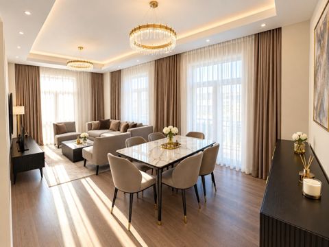 İcarəyə verilir 3 otaqlı yeni tikili 111 m² — Bakı