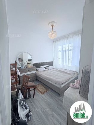 Satılır 2 otaqlı 44 m² yeni tikili Həzi Aslanov — Mənzil (9)