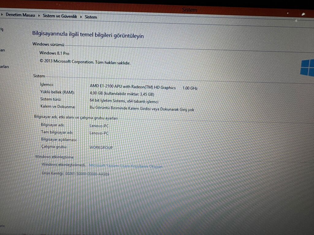 Normal vezyetde adaptrda taxili isliyir cixaranda sonur ya zeifliyir — Lenovo, Bakı (3)