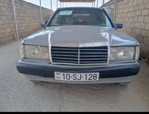 Mercedes-Benz W124 sedan - Kuzov: sedan, boz rəng - Mühərrik: benzin — Salyan