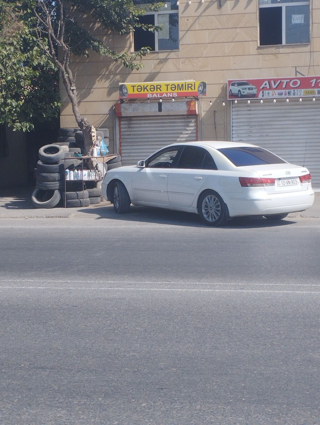 Hyundai Sonata: 2.4 l 2007 il Sedan 10-VN-903 — Avtomobillər, Mehdiabad (3)