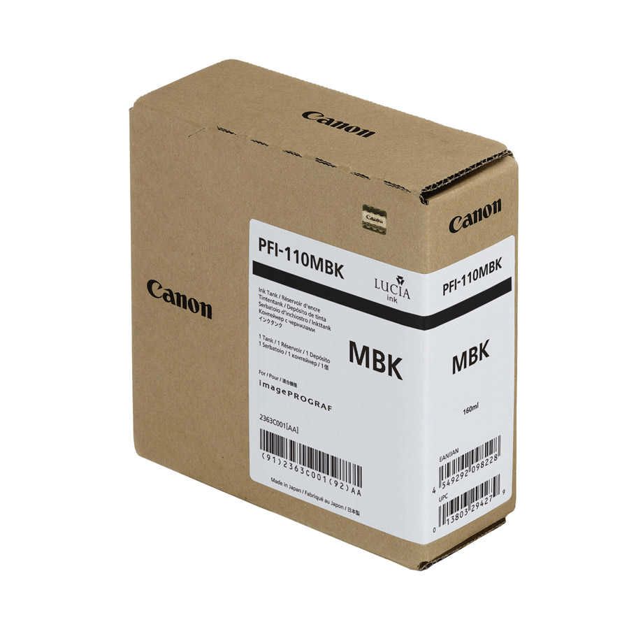 Kartric Canon Cartridge Pigment Ink Tank PFI-110 Matte Black 2363C001 — Printerləri, Bakı (2)