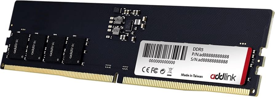 Addlink 32GB DDR5 5600 CL46 1.1V udımm Ad32GB56C46P5U — Operativ yaddaş, Bakı