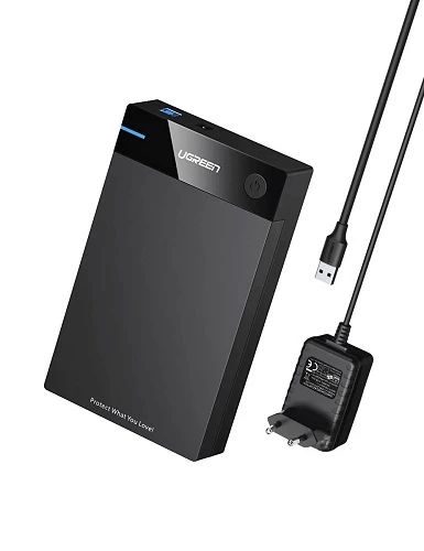 HDD üçün korpus - 50422 Ugreen USB 3.0 3.5 Inch Hard Drive Box EU US222 — Kompüterlər və noutbuklar, Bakı