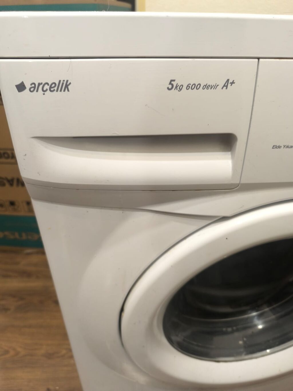 Arçelik 5063 FE paltaryuyan maşın - Yükləmə: 5 kq - Fırlanma sürəti — Çamaşır maşınları, Bakı (2)