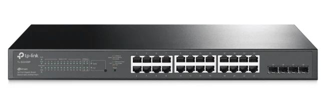 JetStream 28-Port Gigabit Smart Switch with 24-Port PoE+ TL-SG2428P 1760500171 — Kommutatorlar və marşrutlayıcılar, Bakı