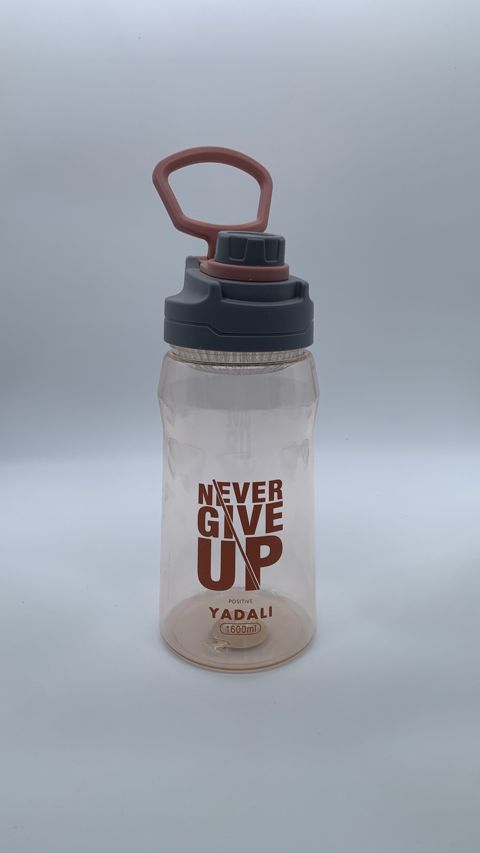 İdman su qabı 42293832, plastik, açıq çəhrayı, 1600 ml — Bakı