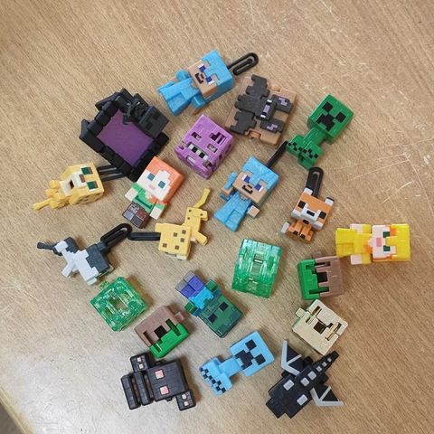 Məhsul: Minecraft temalı mini fiqurlar və asqılar dəsti - Dizayn — Bakı