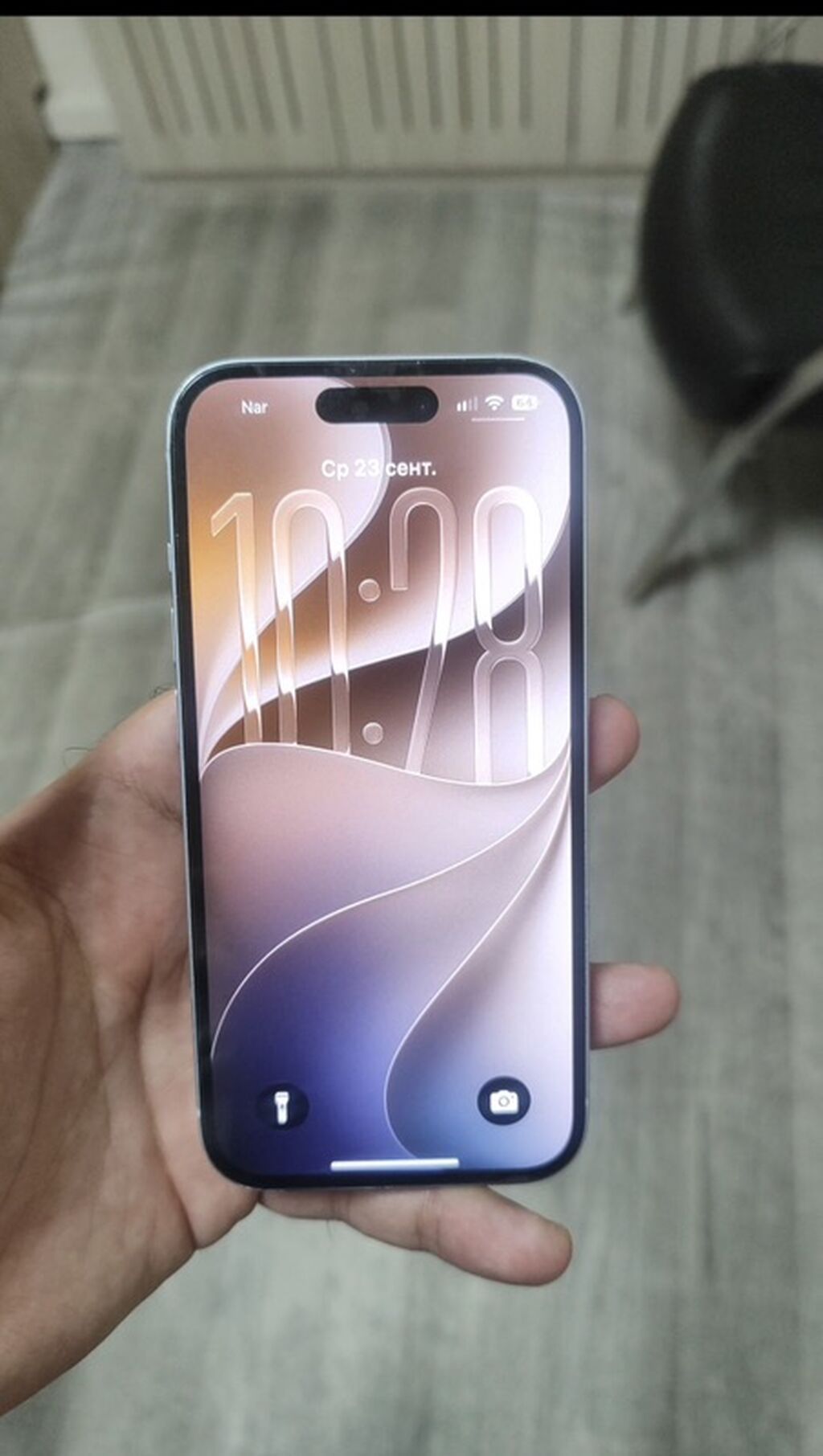 IPhone 15, Qara, Face ID — Apple iPhone, Şəki (3)