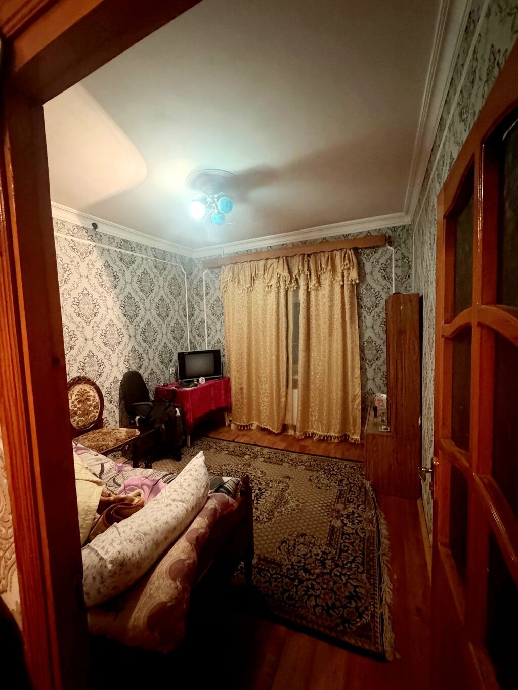 4 otaqlı mənzil – geniş və işıqlı - Plan: qonaq otağı, ayrıca mətbəx — Mənzil, Bakı (6)