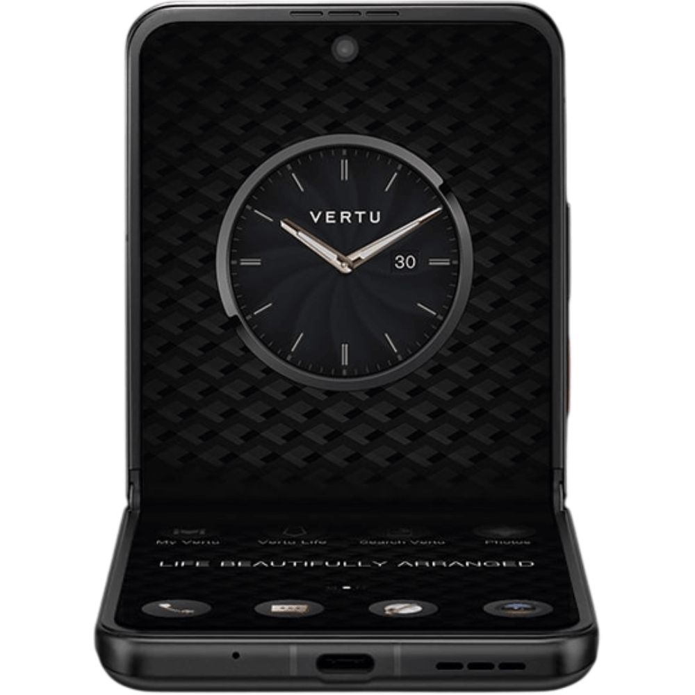 Vertu Quantum Flip 16 GB / 1 TB Fiber Black — Motorola, Bakı (2)