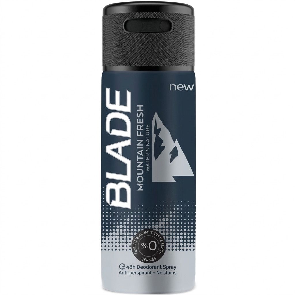 Sprey Dezodorant Kişilər Üçün Blade Mountain Fresh 150 ml — Mallar, Bakı