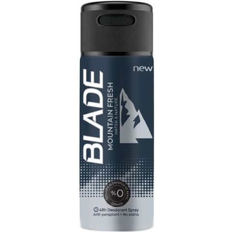 Sprey Dezodorant Kişilər Üçün Blade Mountain Fresh 150 ml — Bakı