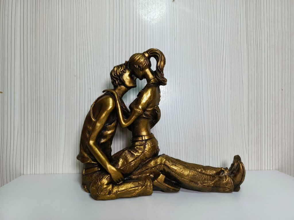 Fiqur, Rezin, rəng - Qızılı — Heykəlciklər və fiqurlar, Bakı (6)