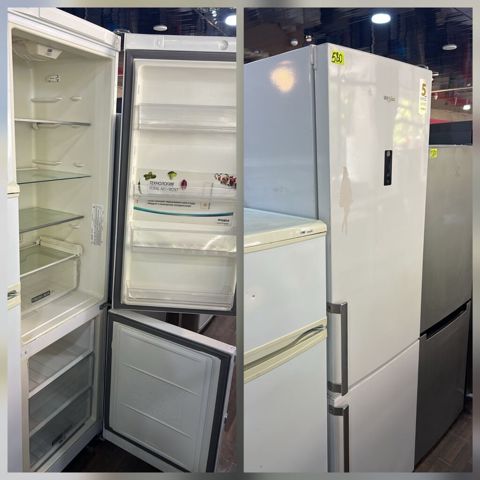 Whirlpool iki qapılı soyuducu (aşağıda dondurucu) - Rəng: ağ — Digah