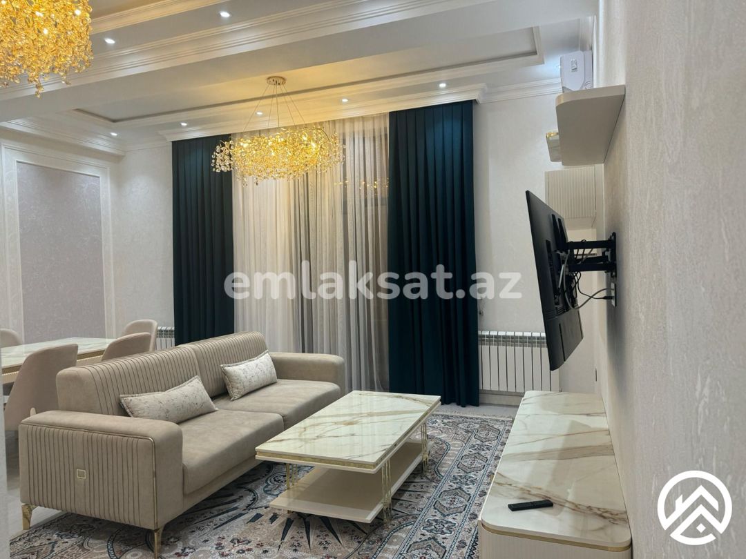Kirayə (aylıq) 3 otaq yeni tikili 125 m², 28 May metrosu — Mənzil, Bakı (6)