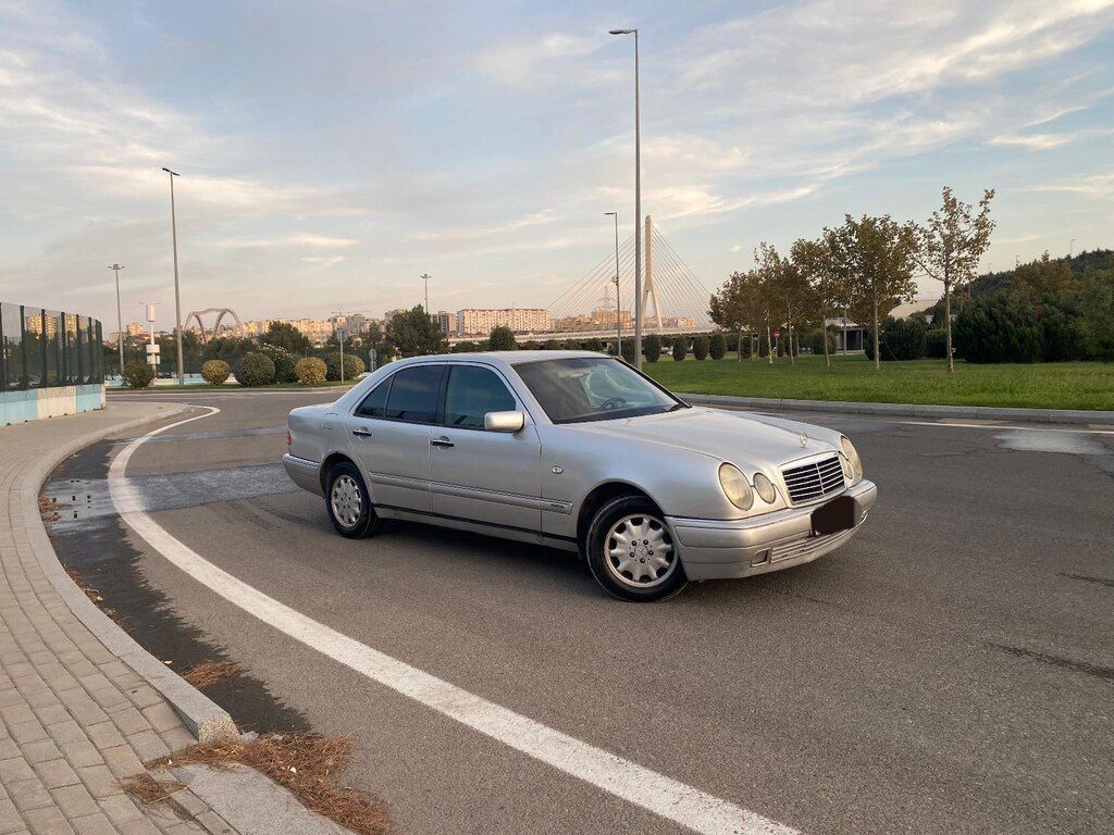 Mercedes E 230, 2.3 L, 1996 il, 250 000 km — Avtomobillər, Bakı (5)