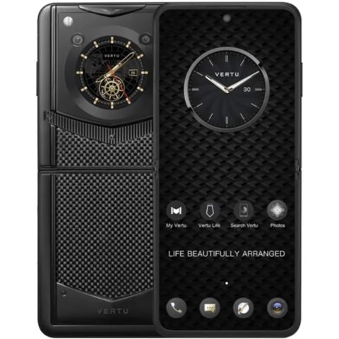 Vertu IronFlip Carbon Texture 12/512 GB Twill — Bakı