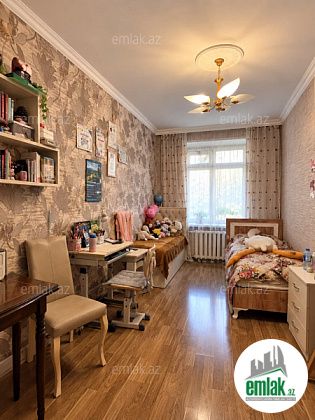 Satılır 3 otaqlı 90 m² köhnə tikili Nizami r — Mənzil (9)