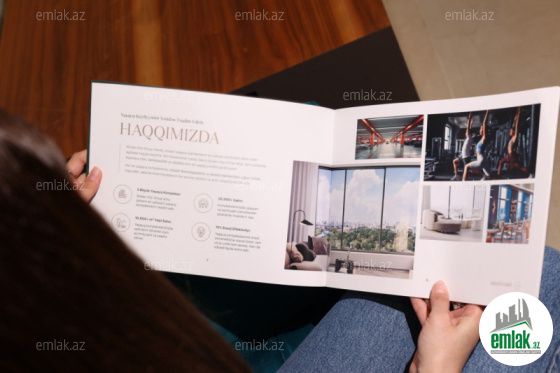 Satılır 2 otaqlı 174 m² yeni tikili Nizami m — Mənzil (6)