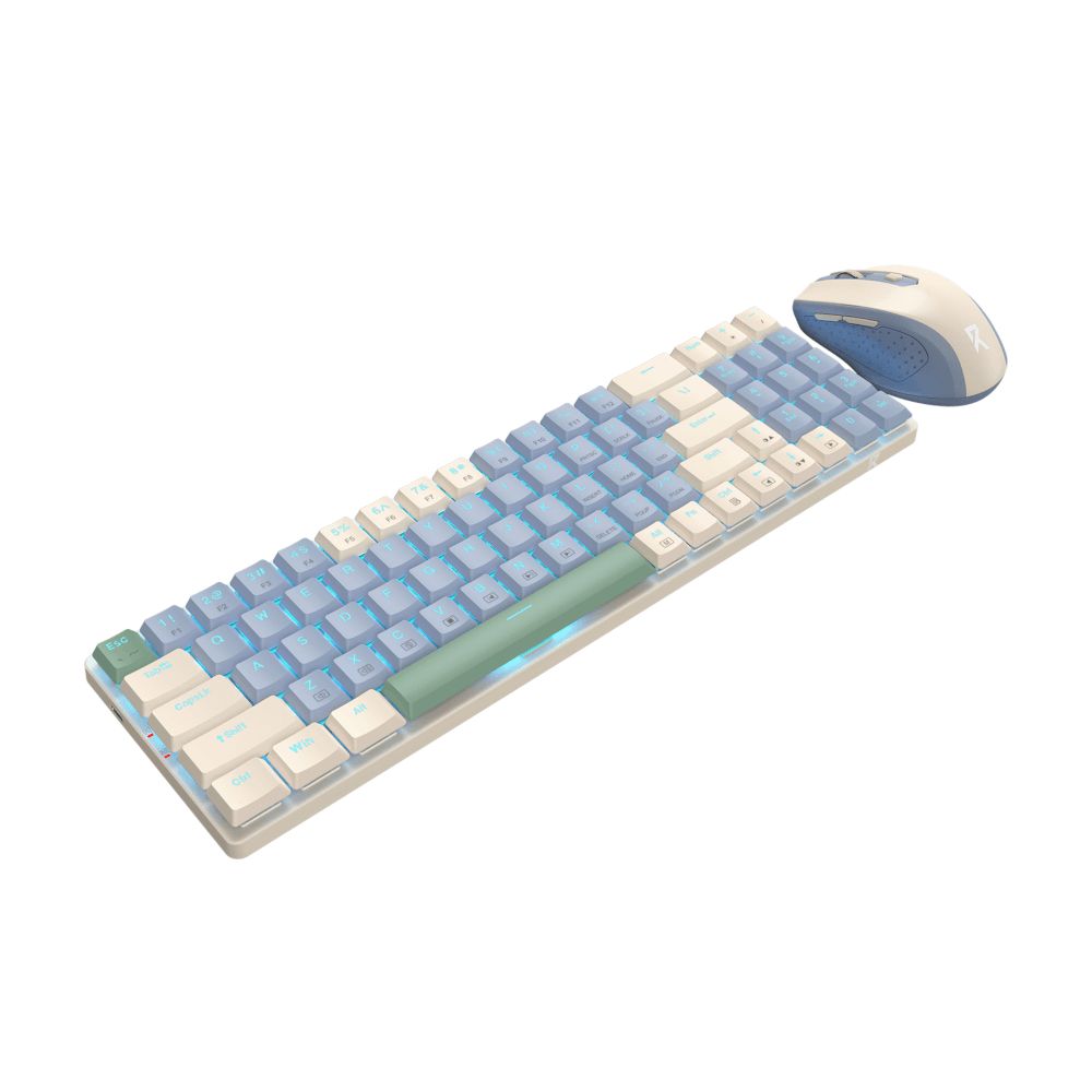 Redragon Klaviatura və Mouse dəsti BS-8772CB Wireless Mechanical Keyboard and Mouse Combo — Kompüterlər və noutbuklar, Bakı (2)