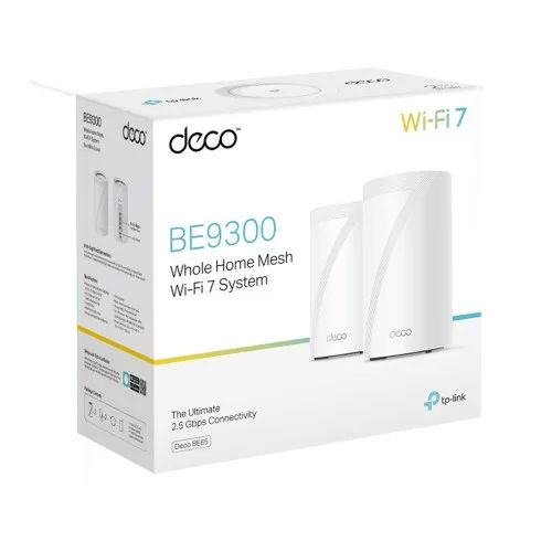 Router BE9300 Home Mesh Wi-Fi 7 System TP-Link Deco BE65 (2 pack) — Routerlər, Bakı (2)