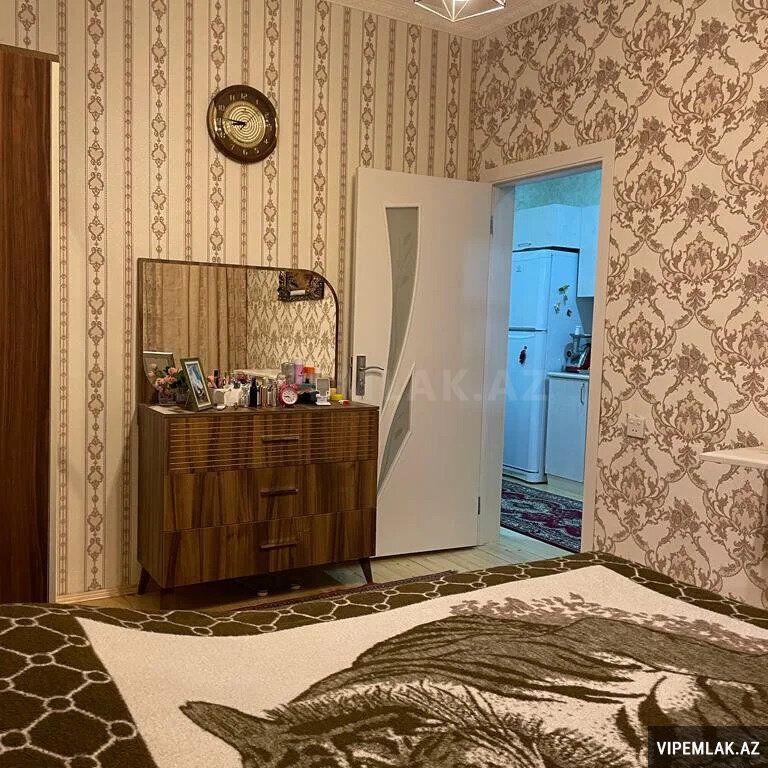 Sabunçu rayonunda 2 otaqlı Həyət evi Kirayə verilir, 80 m² — Ev, villa, Bakı (4)