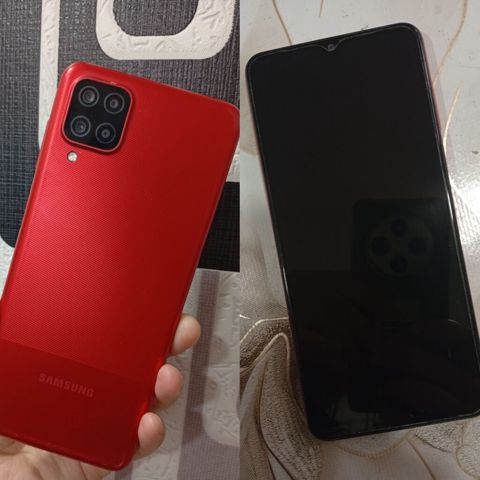Samsung Galaxy A12, 64 GB, rəng - Qırmızı, İki sim kartlı — Xaçmaz
