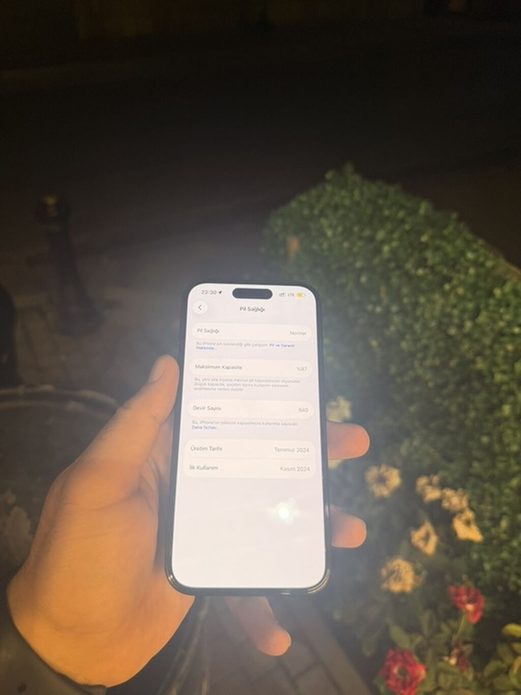 IPhone 14, Qara, Simsiz şarj — Apple iPhone, Bakı (5)