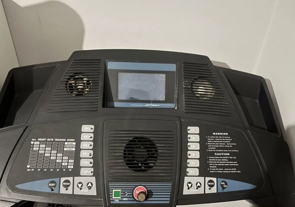 Qaçış trenajoru – elektrikli treadmill - Geniş qaçış səthi və möhkəm — Koşu simulyatorları, Xırdalan (2)