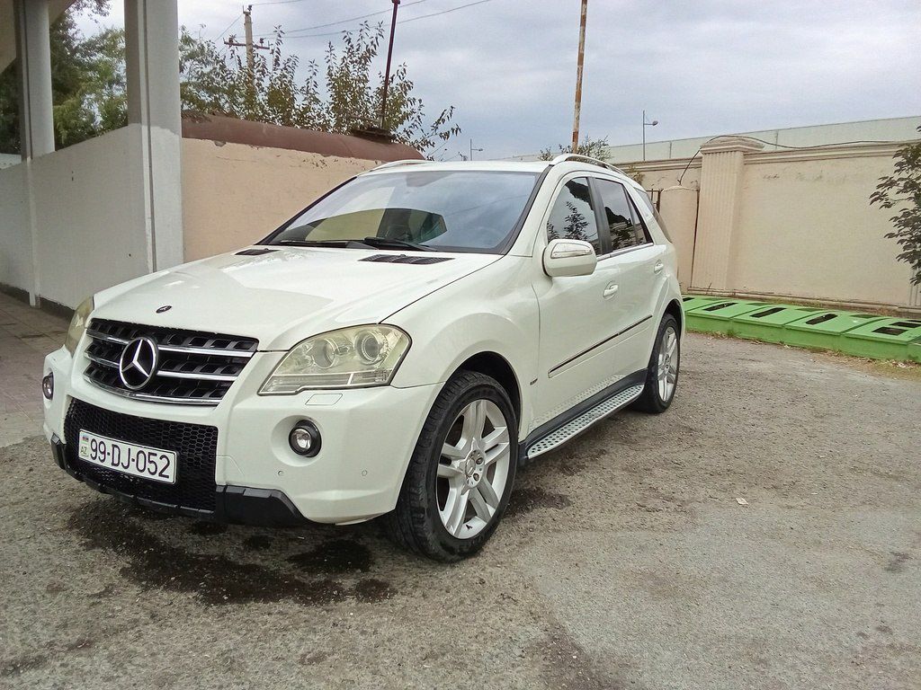 Mercedes ML 350 4MATIC, 3.5 L, 2009 il, 285 000 km 99-DJ-052 — Avtomobillər, Mingəçevir (3)