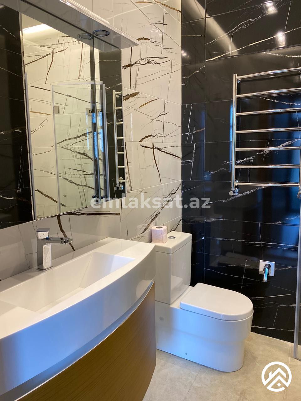 Kirayə (aylıq) 2 otaq yeni tikili 90 m², Nəsimi — Mənzil, Bakı (8)