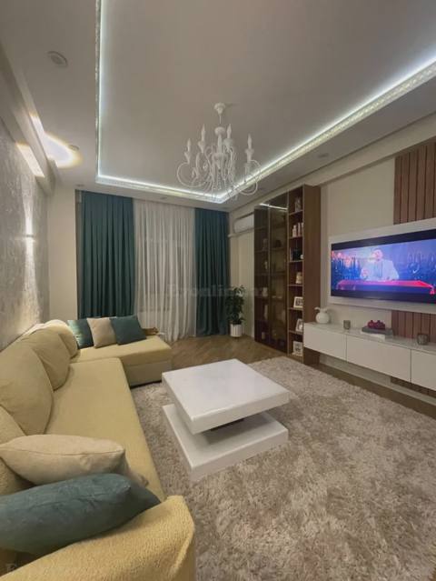 Satılır 3 otaqlı Mənzil Yeni tikili 106 m² Bakı, Abşeron r., Avtovağzal m., Masazır — Ramin — Пәтер
