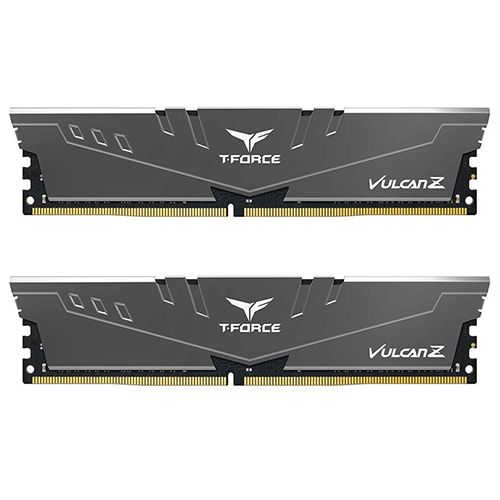 Operativ yaddaş TeamGroup T-force Vulcan Z 32GB (2 x 16GB) DDR4-3600 PC4-28800 CL18 Dual Channel Desktop Memory Kit TLZGD432G3600HC - Gray — Operativ yaddaş, Bakı