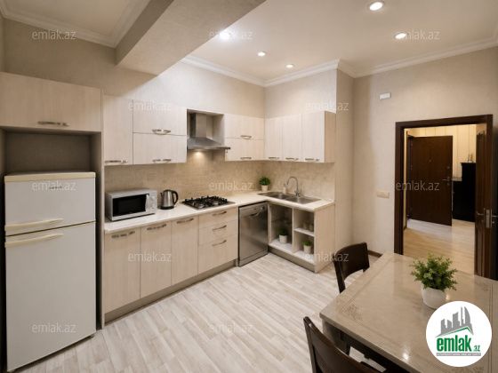 Satılır 3 otaqlı 77 m² yeni tikili Bakıxanov — Mənzil (5)