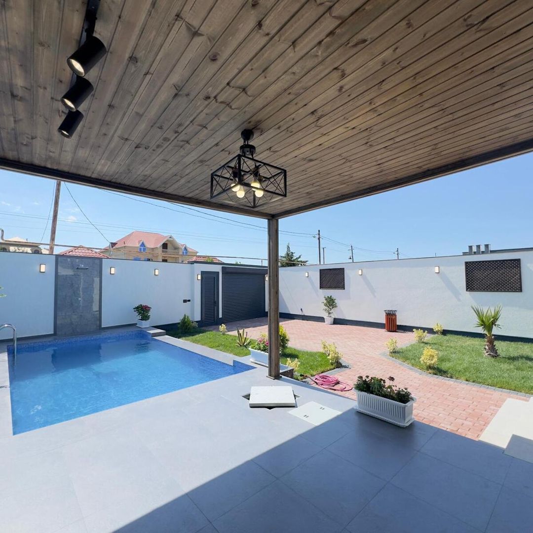 Satılır 4 otaqlı həyət evi/bağ evi 160 m² — Ev, villa, Bakı (9)