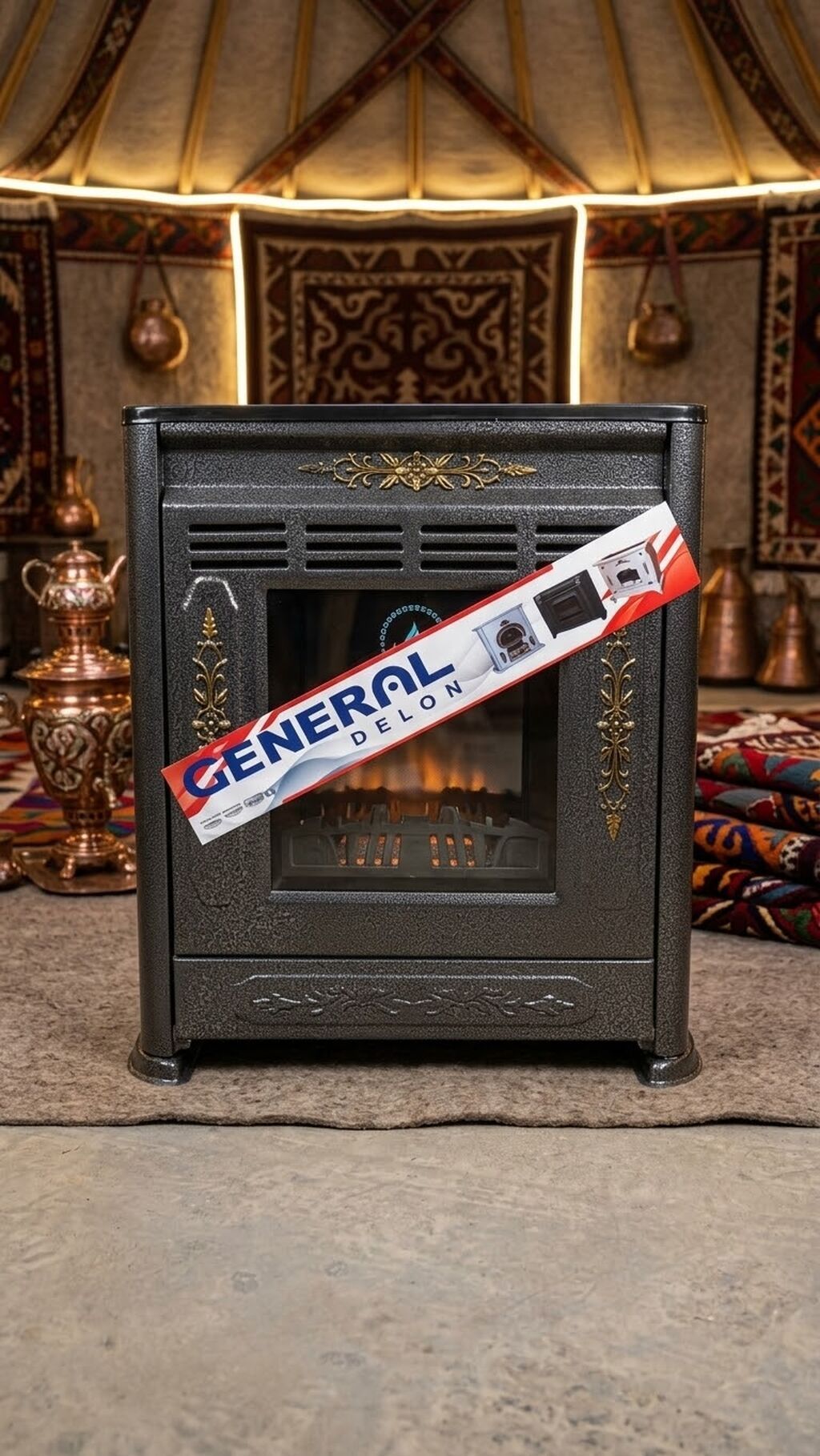 General Delon İran peçi Sahə: 80 kv Qiymət: 170 AZN (Çatdırılma — Digər ev texnikası, Digah