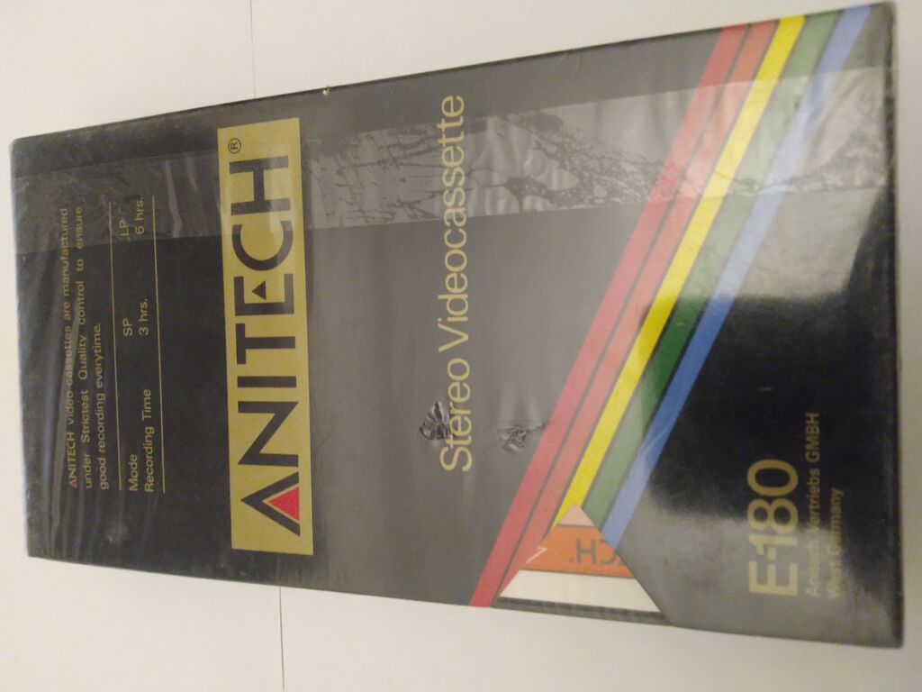 Продается редкая винтажная видеокассета формата VHS — Anitech E-180 — Digər, Bakı (2)