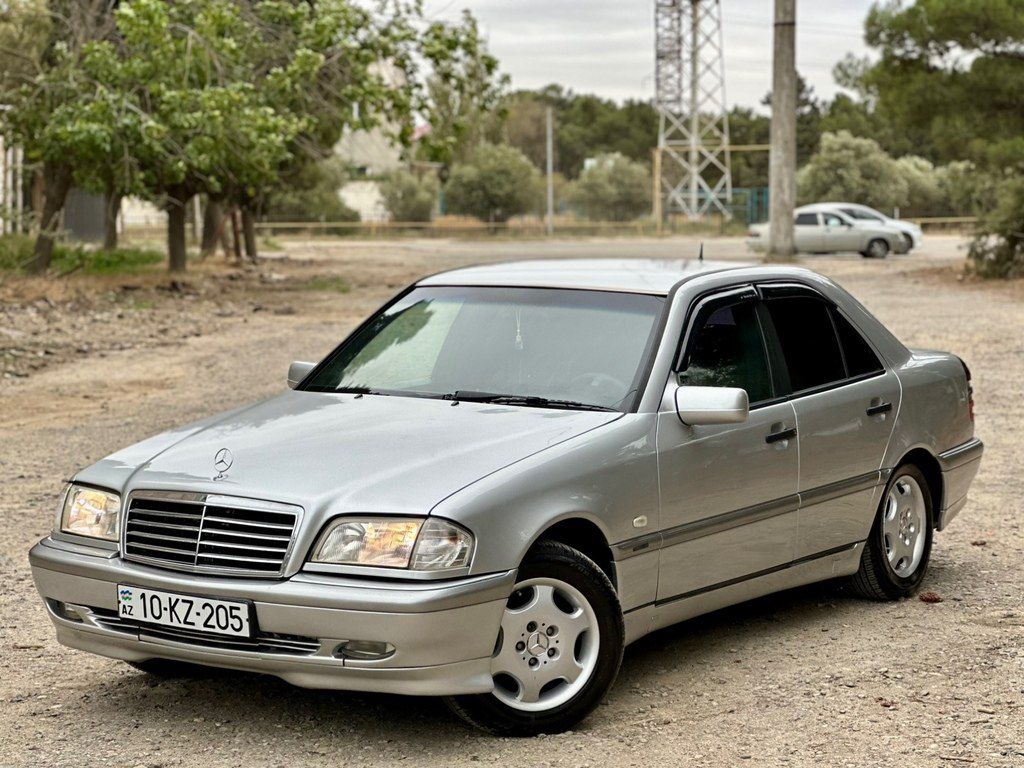 Mercedes C 180, 1.8 L, 1998 il, 385 754 km 10-KZ-205 — Avtomobillər, Sumqayıt (2)