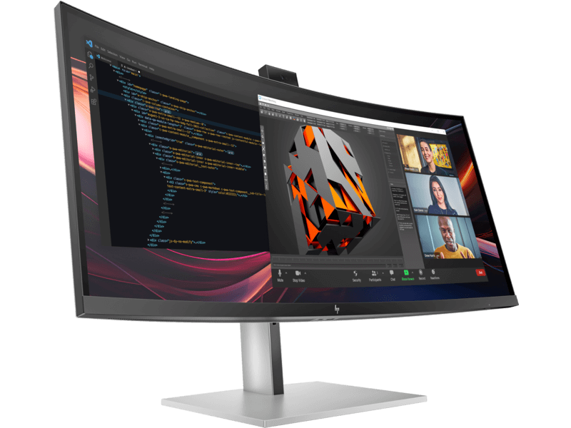 Curved HP S7 Pro 734pm Wqhd Conferencing Monitor 8K157AA — Monitorlər, Bakı (2)